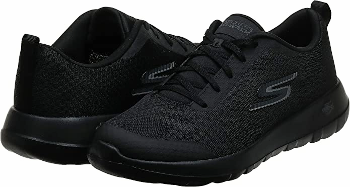 SKECHERS MEN'S AIR CUSHIONING  BINSON  232560 BKK Running Shoes Images