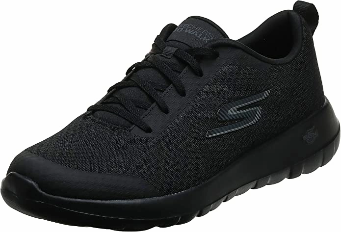 SKECHERS MEN'S AIR CUSHIONING  BINSON  232560 BKK Best Running Shoes For Cushioning