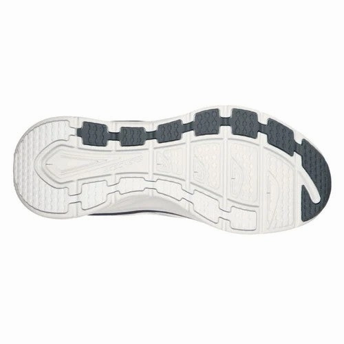 Skechers Men's D'LUX WALKER - COMPOSER 232165 WHITE Top Rated Running Shoes For Heavy Runners