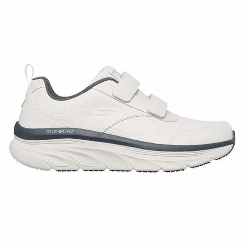 Skechers Men's D'LUX WALKER - COMPOSER 232165 WHITE Best Running Shoes For Distance Runners
