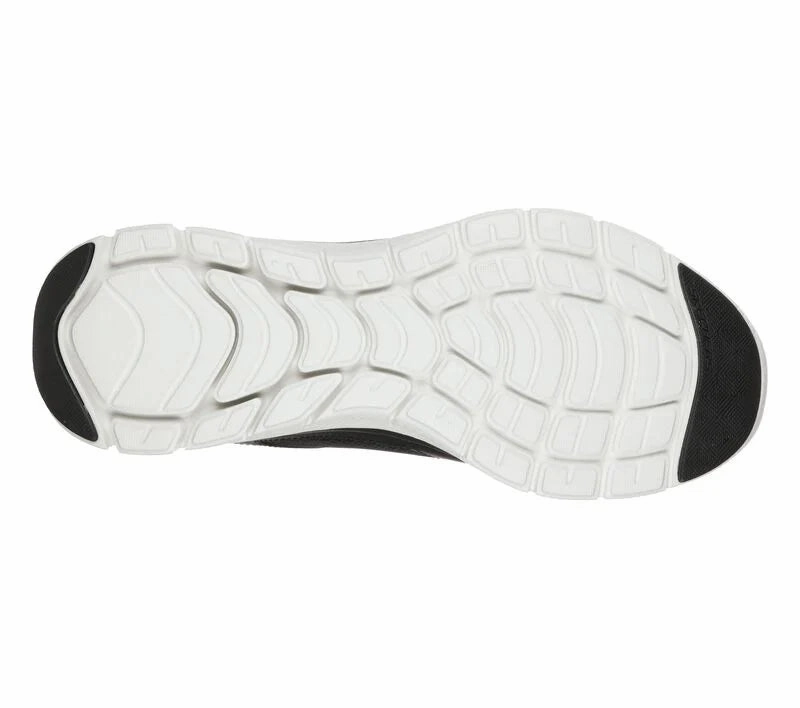 SKECHERS MEN'S FLEX ADVANTAGE 4.0 #232225 BKRD Running Shoes Usa