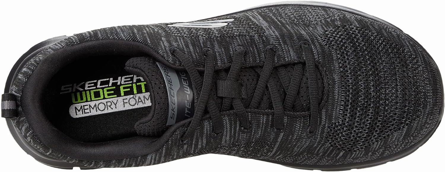 Skechers Men's Skechers Mens Track Front Runner Lace up Sneaker Box Sneakers