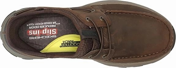 Skechers USA Men's Knowlson-Shore Thing Hands Free Slip-in Moccasin Sneakers Size 6