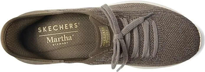 Skechers Womens Martha Stewart Ultra Flex 3.0 Slip ins Daylight Lined Sneakers