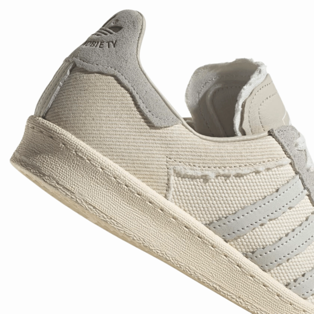 Adidas - Men's Highsnobiety x Campus 'HIGHArt' - Crystal White / White Tint / Chalk White Stussy Shoes Adidas