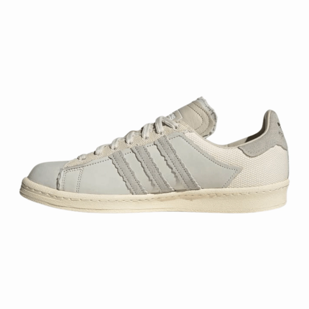 Adidas - Men's Highsnobiety x Campus 'HIGHArt' - Crystal White / White Tint / Chalk White Adidas Bravada 2.0 Platform Shoes