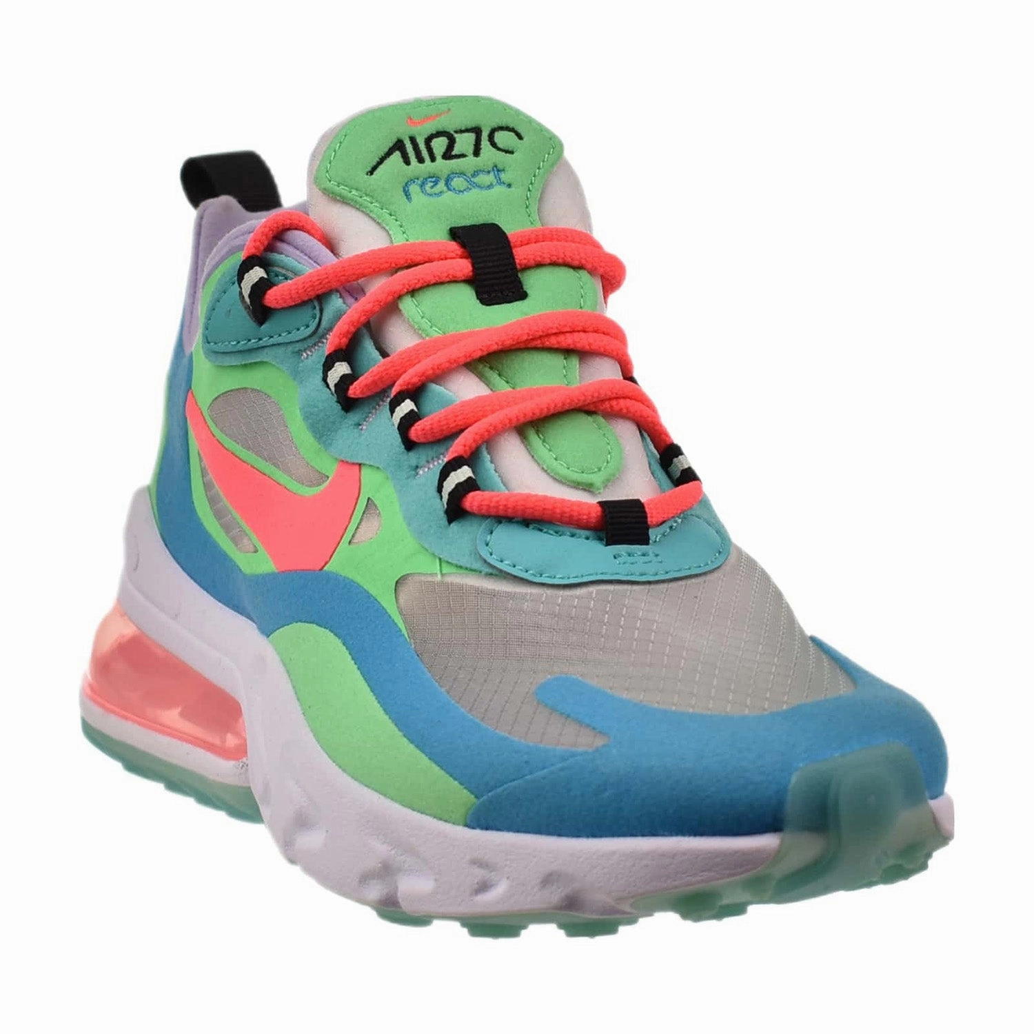 Asics Shoes Sale Nike Air Max 270 React "Psychedelic Movement" Women's Shoes Electro Green-Blue