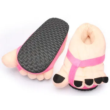 Drawing Ballet Slippers Slippers Novelty Big Toe Home Indoor Cotton Shoe
