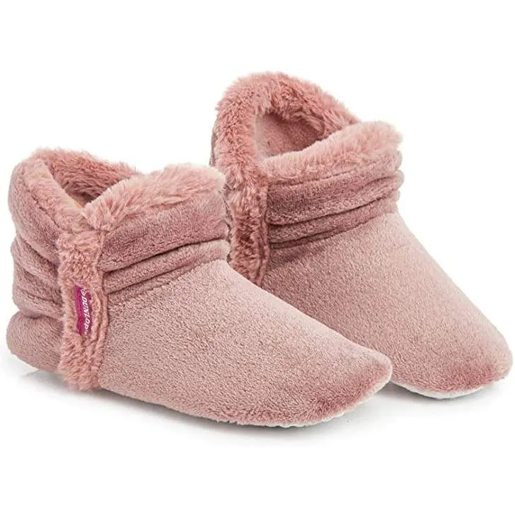 Dunlop Bootie Ankle Slippers Memory Foam Indoor Outdoor Shoes for Women Ariat Boot Slippers