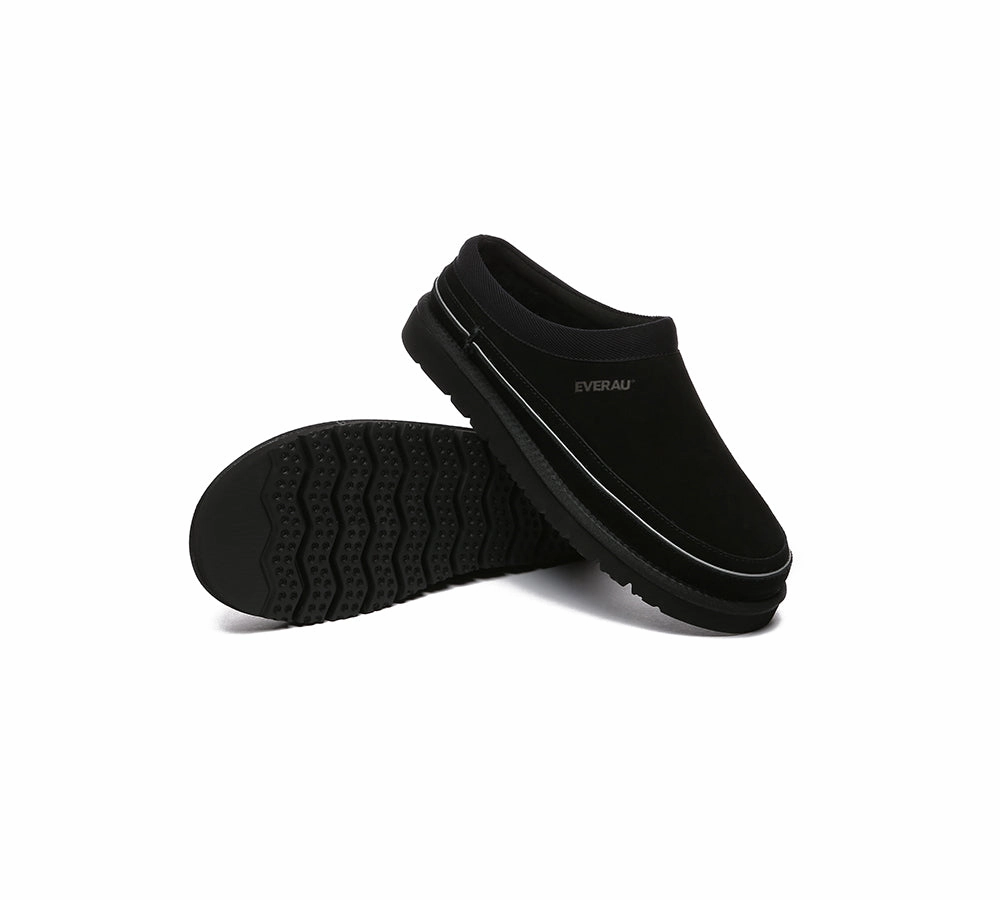 Kira Sport Slide EVERAU UGG Slippers Men Sheepskin Wool Casual Skaftafell