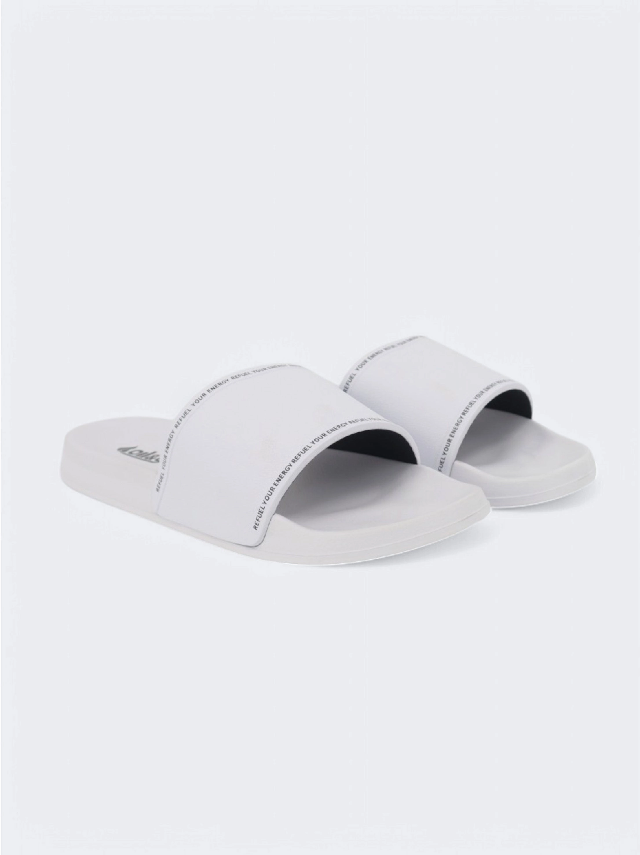 Men's Printed Slippers,White Podiatrist Recommended Slippers