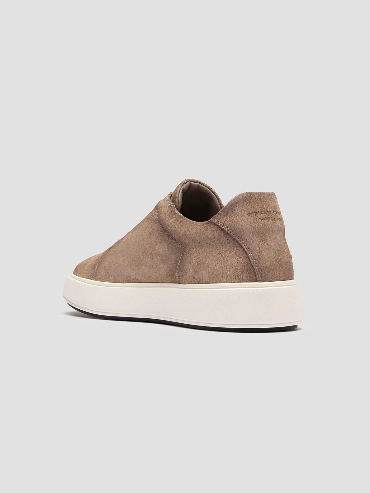 SLOUCH 001 - Beige Suede Low Top Sneakers Reba Sneakers