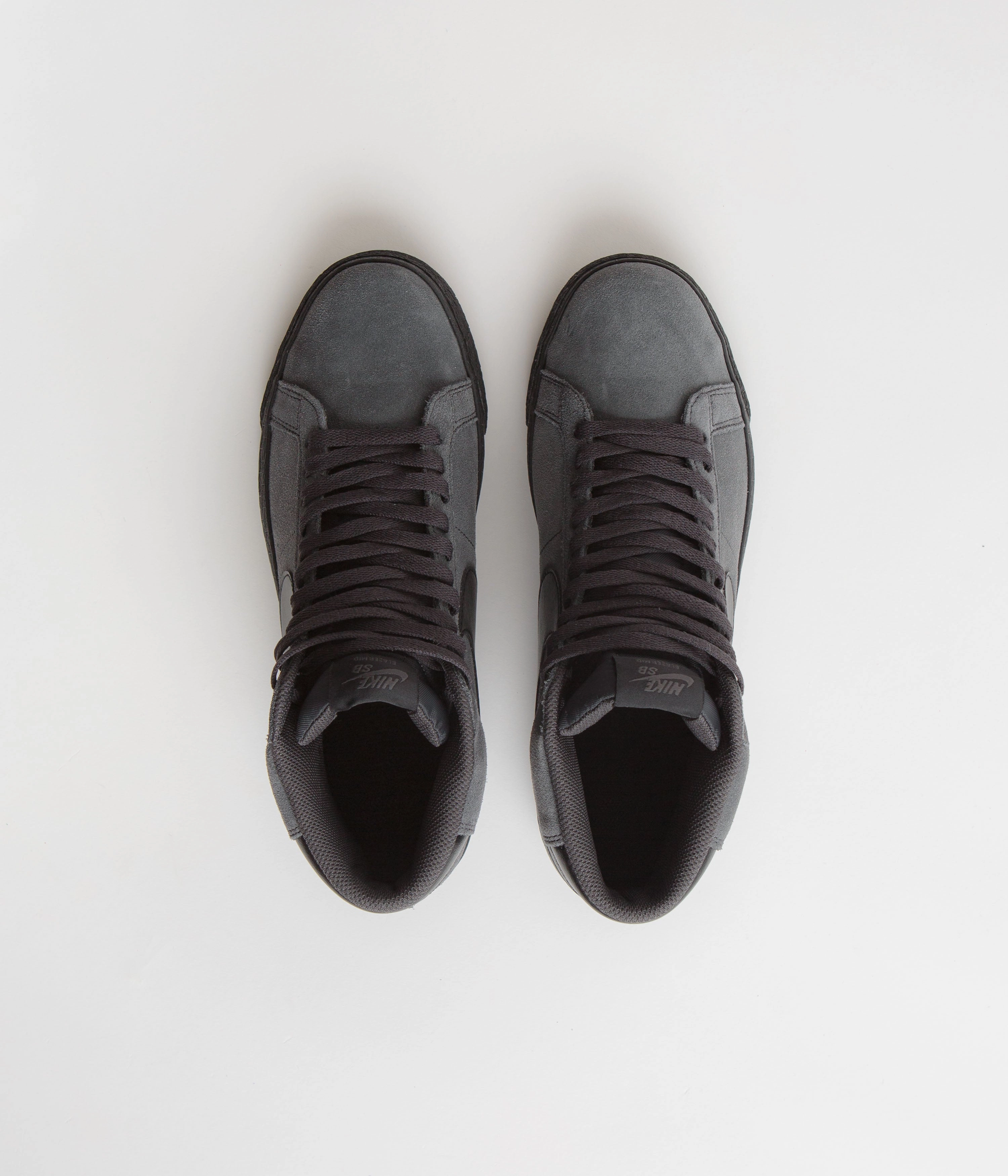 Nike SB Blazer Mid Shoes - Anthracite / Black - Anthracite - Black Asics Tennis Shoes Reviews