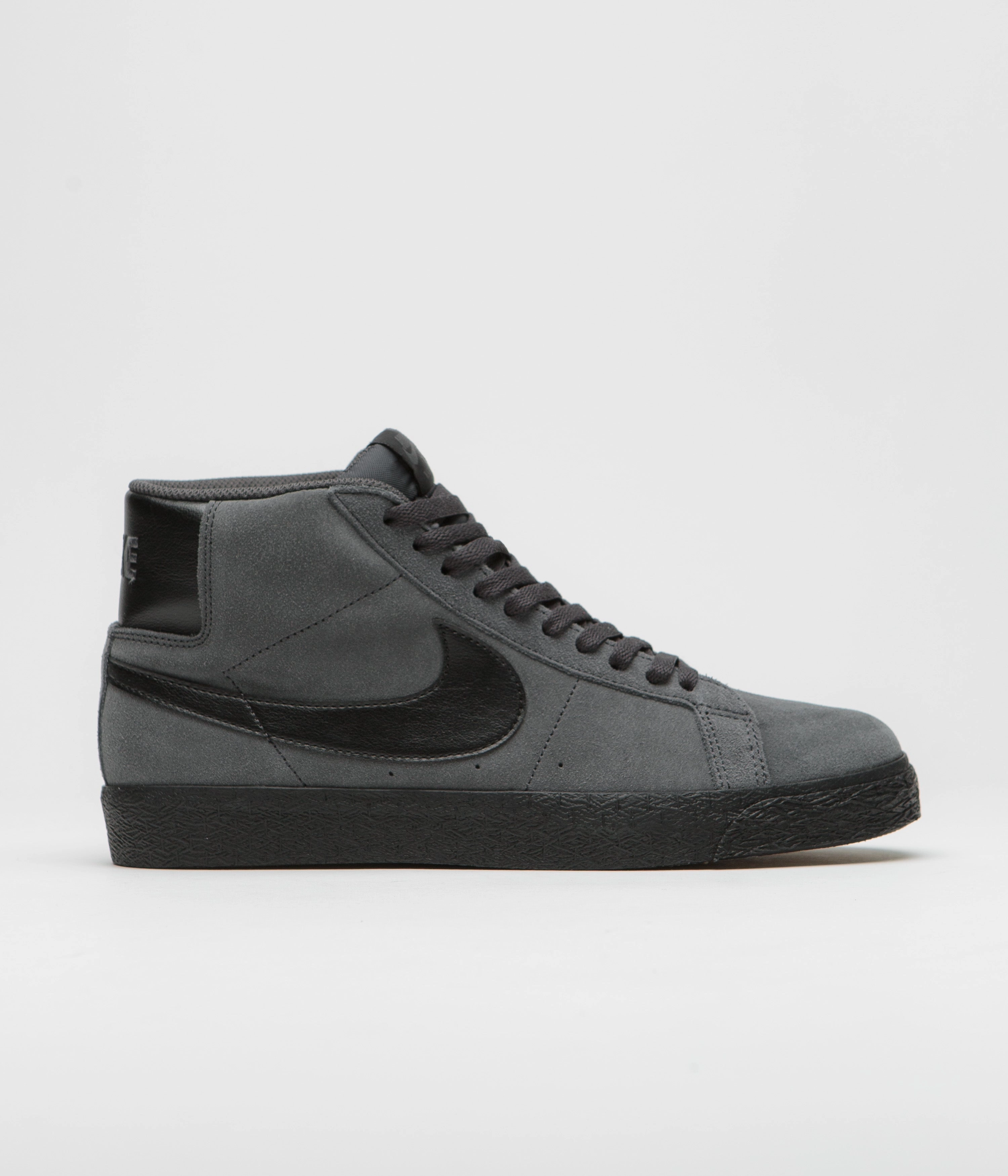 Nike SB Blazer Mid Shoes - Anthracite / Black - Anthracite - Black Fashion Asics Shoes