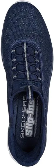 Martial Arts Sneakers Skechers Womens Brilliance - Night Shift Hands Free Slip-ins