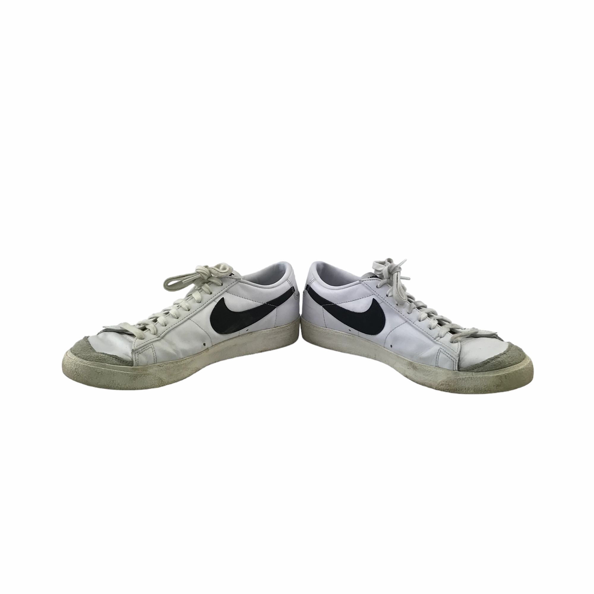 Nike Trainers Shoe Size 9 White Flat Soles with Laces Asics Tennis Shoes Size 10