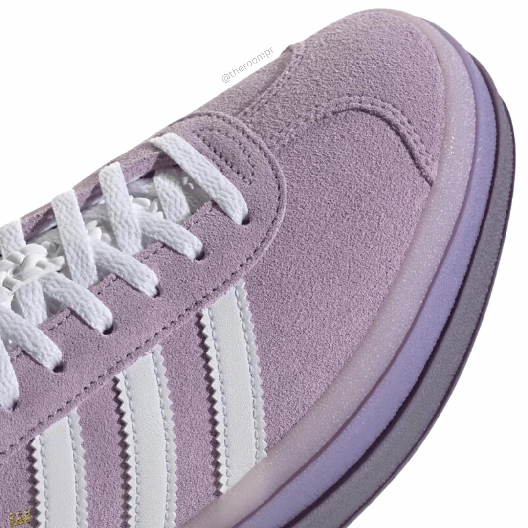 Adidas Women's "Gazelle Bold" Sneakers - Purple Glow/Violet Fusion - Excluded from the Free Shipping offer.* Adidas Shoes Velcro