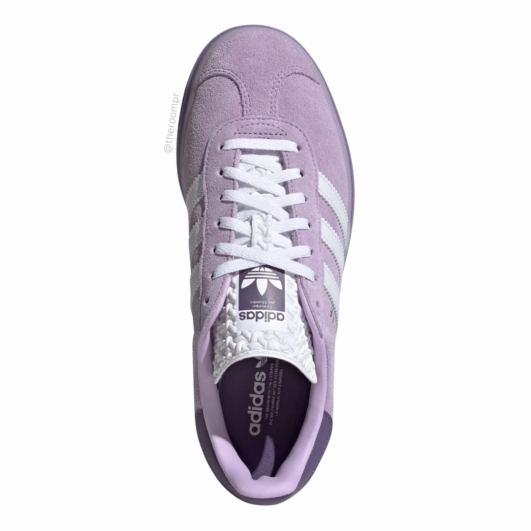 Adidas Women's "Gazelle Bold" Sneakers - Purple Glow/Violet Fusion - Excluded from the Free Shipping offer.* Adidas Mickey Shoes