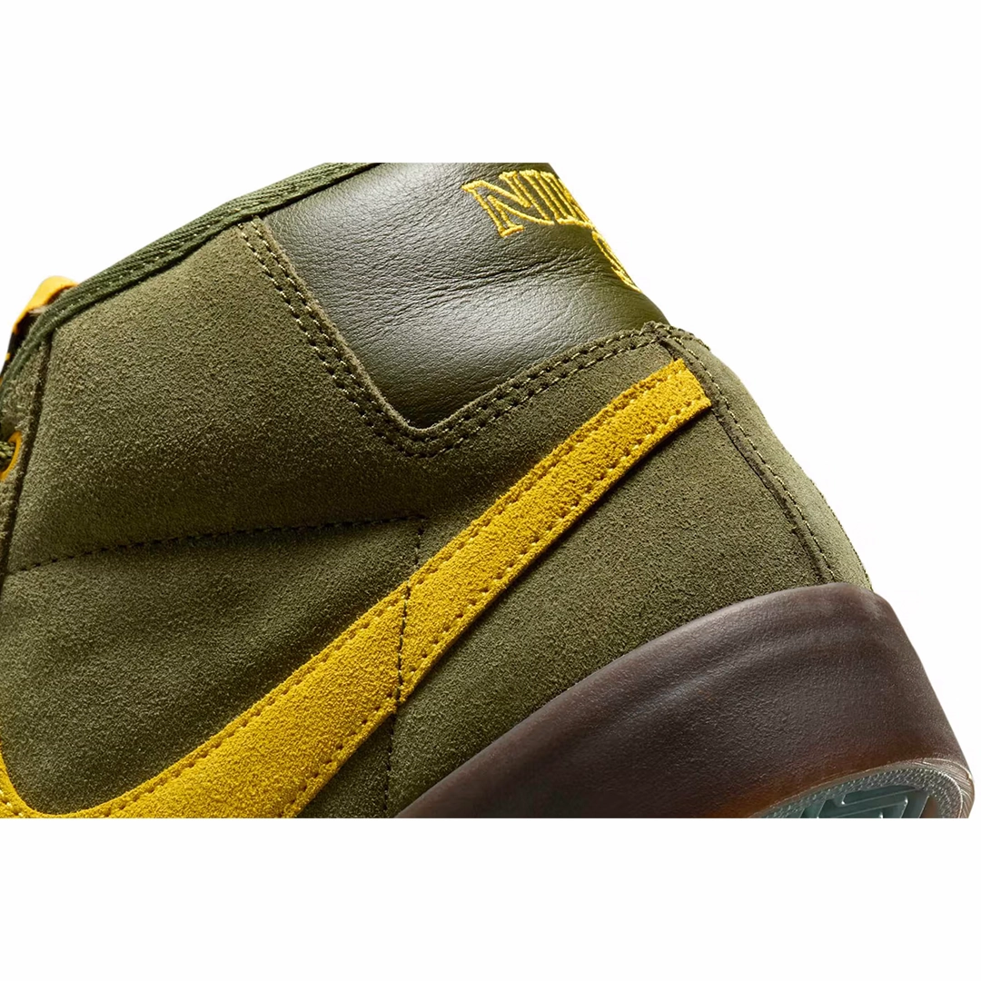 Asics Dan Gable Evo Wrestling Shoes Antihero x Nike SB Zoom Blazer Mid Pro GT Rough Green/Amarillo-Black