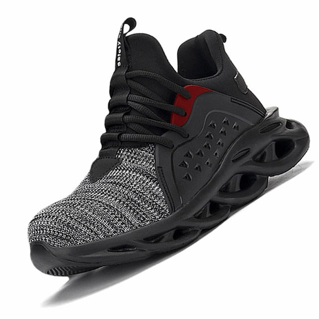 Sneakers Anti-puncture Work Shoes Men Steel Toe Shoes Footwear Orthopedic Walking Shoes For Flat Feet