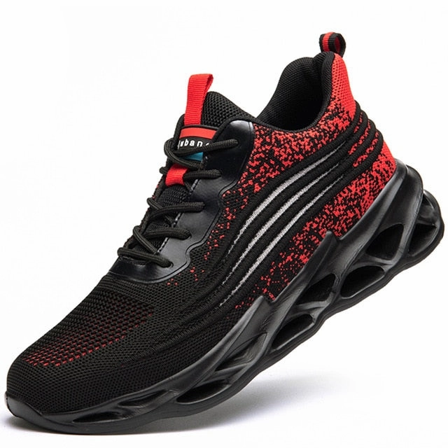 Shoes Flat Rockstuds Sneakers Anti-puncture Work Shoes Men Steel Toe Shoes Footwear