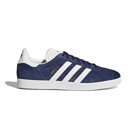 Adidas Shoes Shell Top Adidas - Men Gazelle Collegiate Navy / White / Gold Metallic BB5478