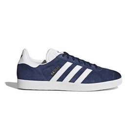 Adidas Campus Adv Skate Shoes Adidas - Men Gazelle Collegiate Navy / White / Gold Metallic BB5478