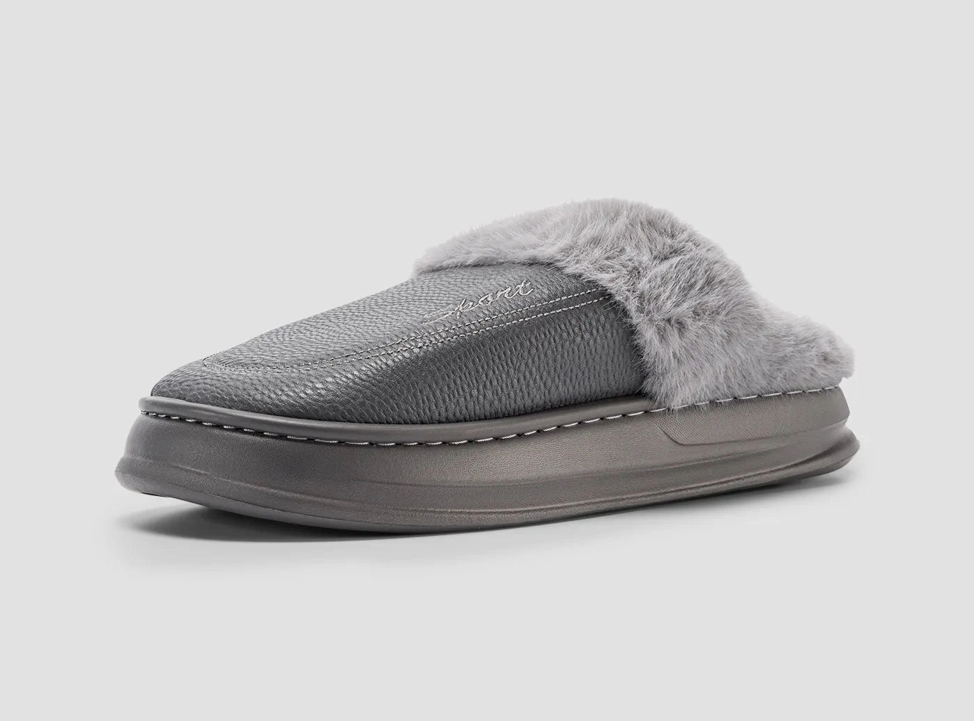 FitVille Men's Waterproof Winter Slippers Limitless Slides