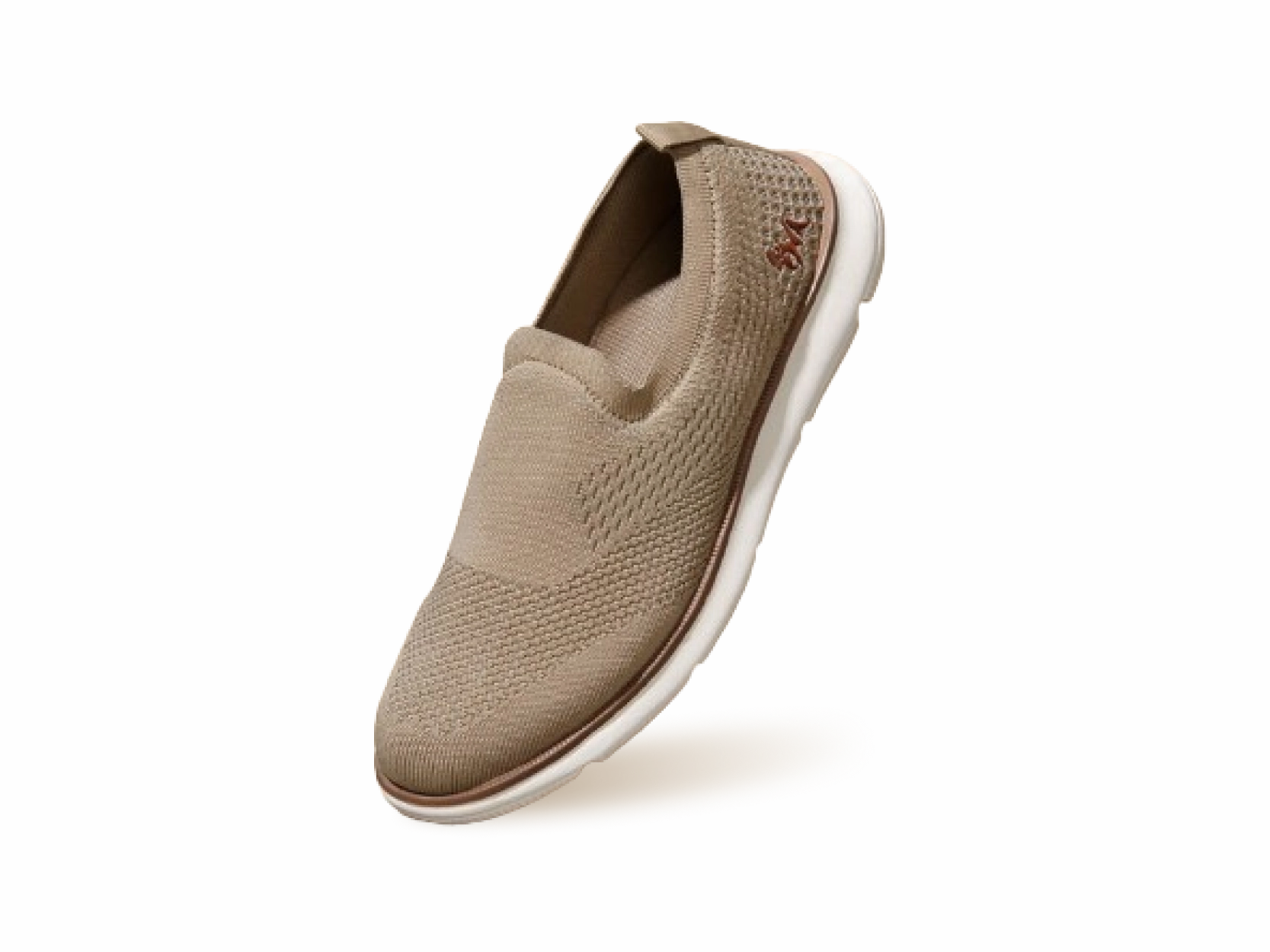 Hippo Slippers Dress Slip Ons : Beige