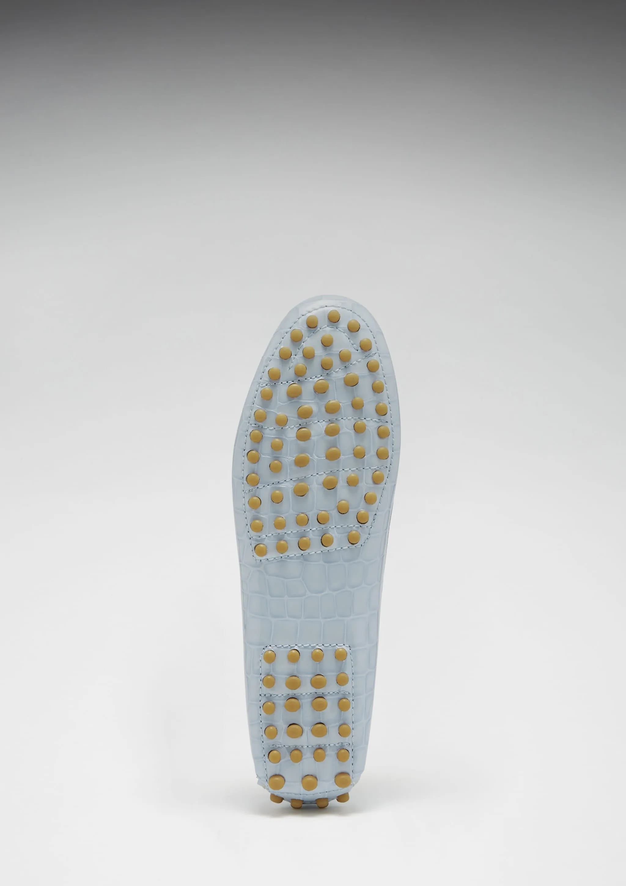 Loafers That Feel Like Sneakers Women's Penny Driving Loafers, powder blue print patent leather