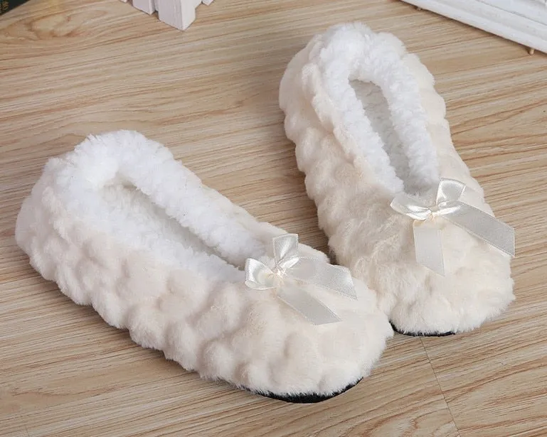 My Pillow Slides Soft Plush Indoor Home Slippers