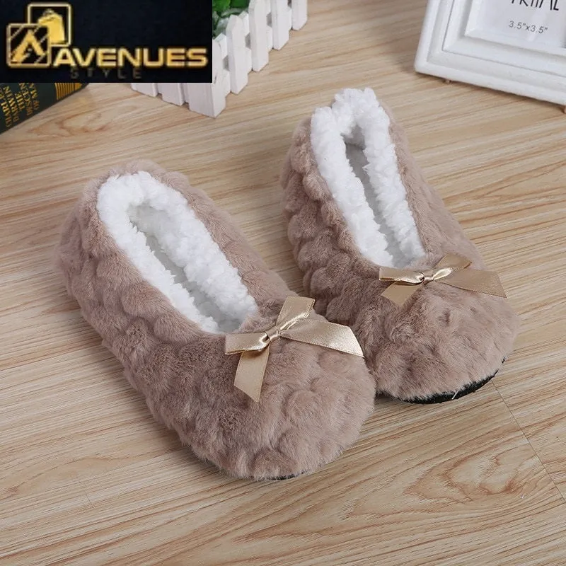 Boo Slippers Soft Plush Indoor Home Slippers