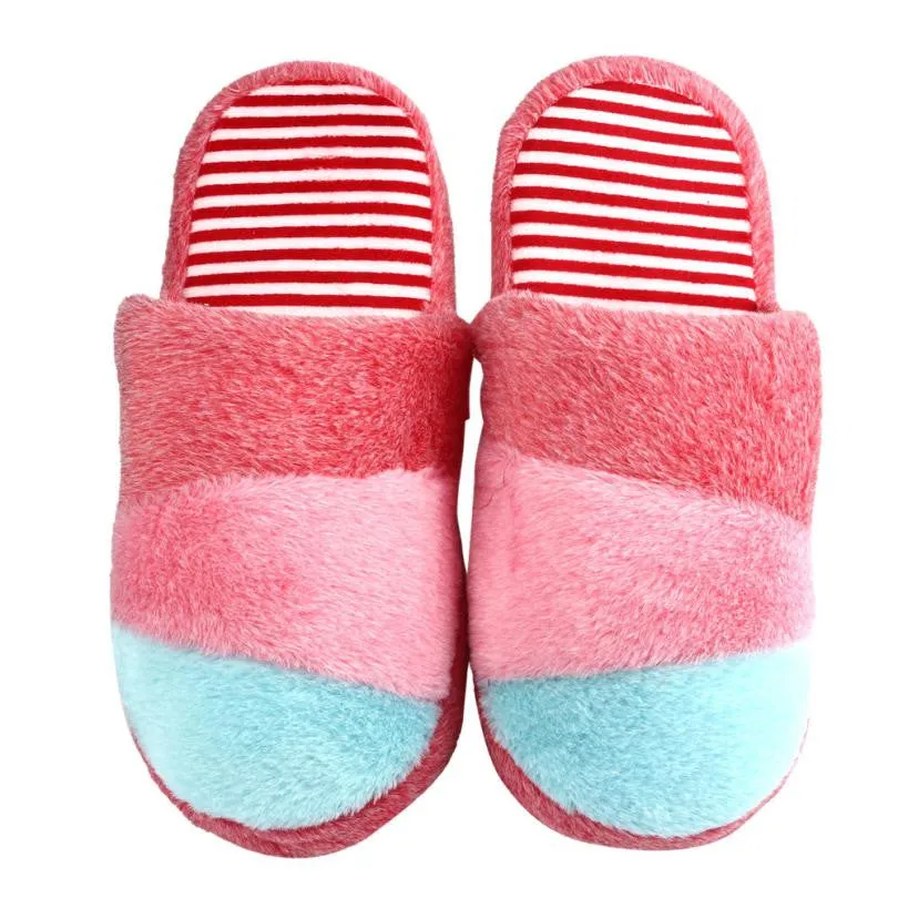 Soft Warm Lovely Velvet Women Ladies Home Anti Slip Slippers Indoor Shoes Cotton Slippers Soft Shoes Best Slippers For Support
