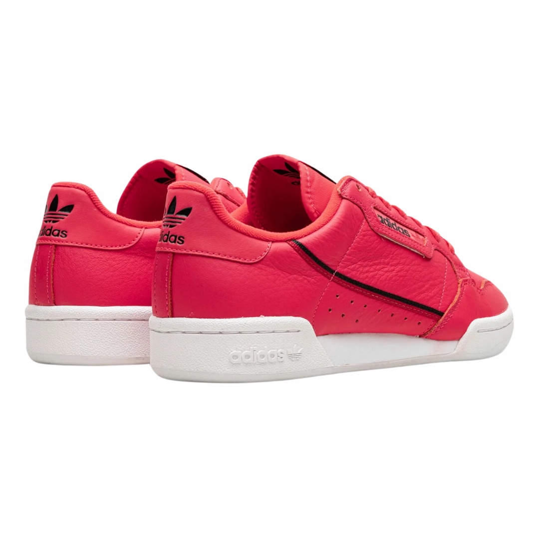 Adidas School Shoes Adidas - Kid's Continental 80 J 'Shock Red' - Shock Red / Core Black / Scarlet
