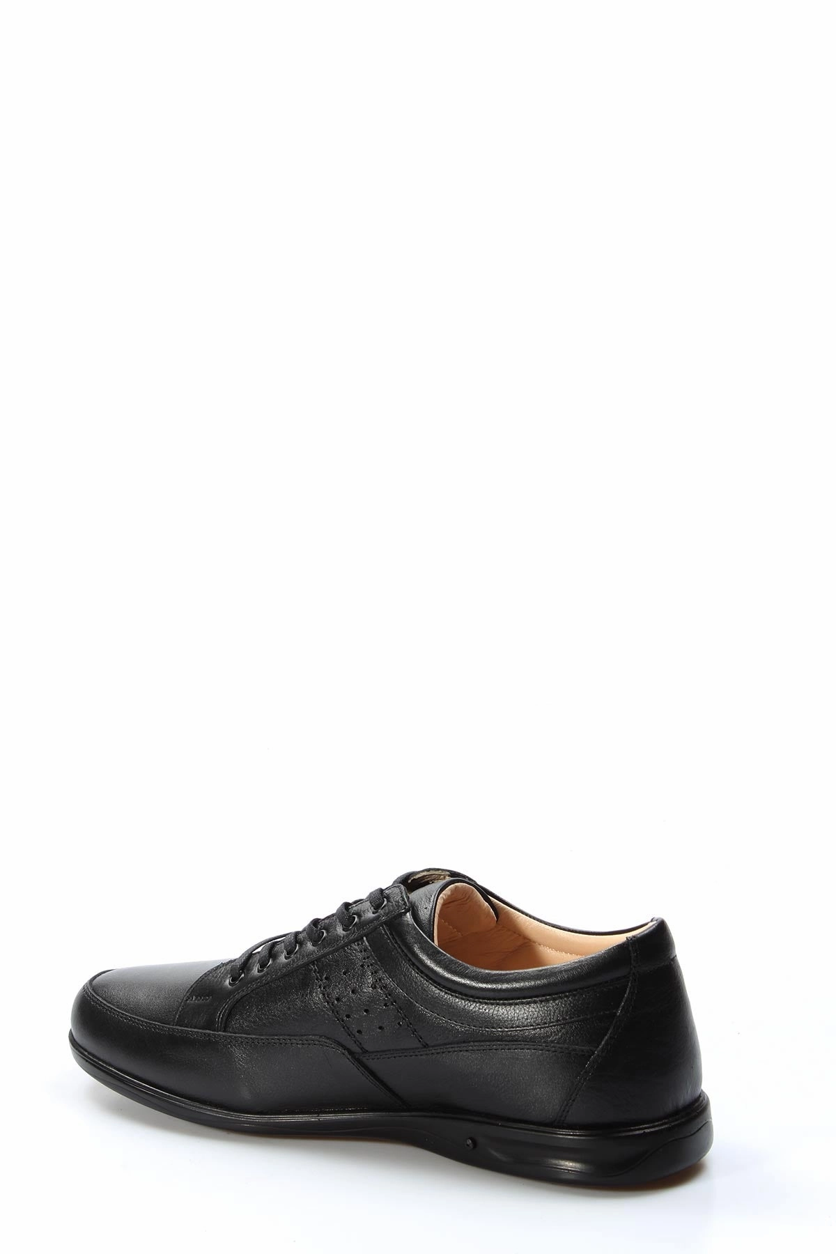 FST Genuine Leather Orthopedic Men's Casual Shoes 662MBA03 Black - Gera Dc Graffik Casual Low Top Skate Shoe Sneaker