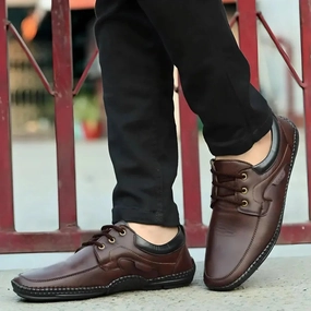 Rachel Zoe Loafers Loafers for Men, Rising Wolf Daily Wear Mens Loafers Brown Color