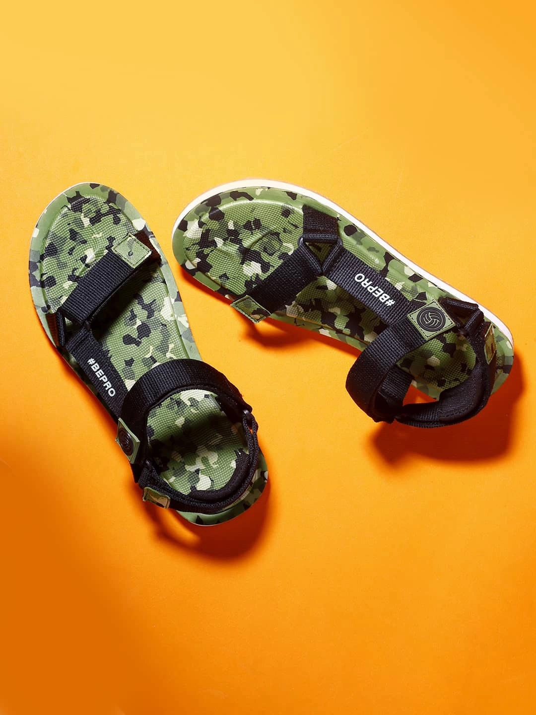 Best Slippers For Back Pain Bacca Bucci 'CamoStride NomadPro' Adventure Sandals - Robust All-Terrain Grip