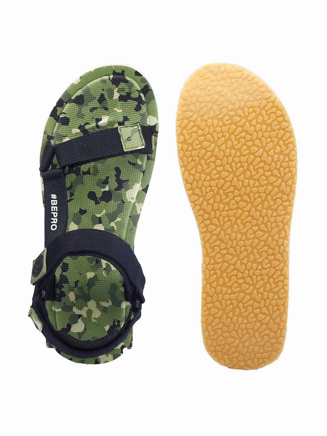 Bacca Bucci 'CamoStride NomadPro' Adventure Sandals - Robust All-Terrain Grip Badtz Maru Slippers