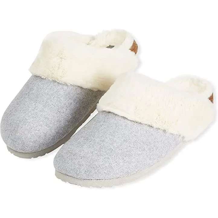 Dunlop Comfy Memory Foam Indoor Outdoor Super Soft Fluffy Slippers for Women Wiener Dog Slippers