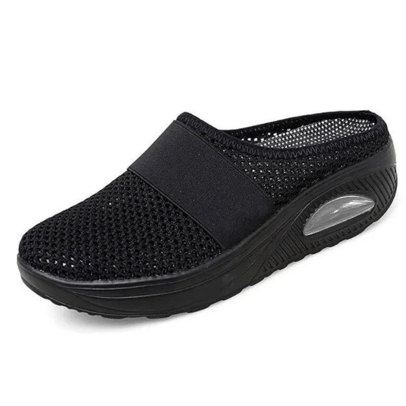Women's hollow closed toe slip on casual shoes Bombas Slippers Sale