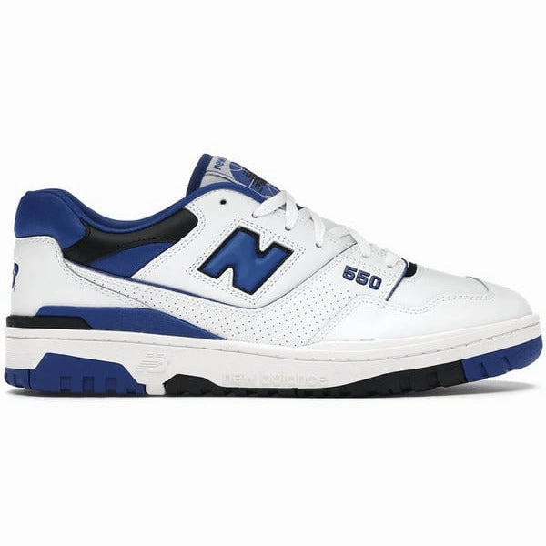 New Balance 550 White Blue Neon Orange New Balance