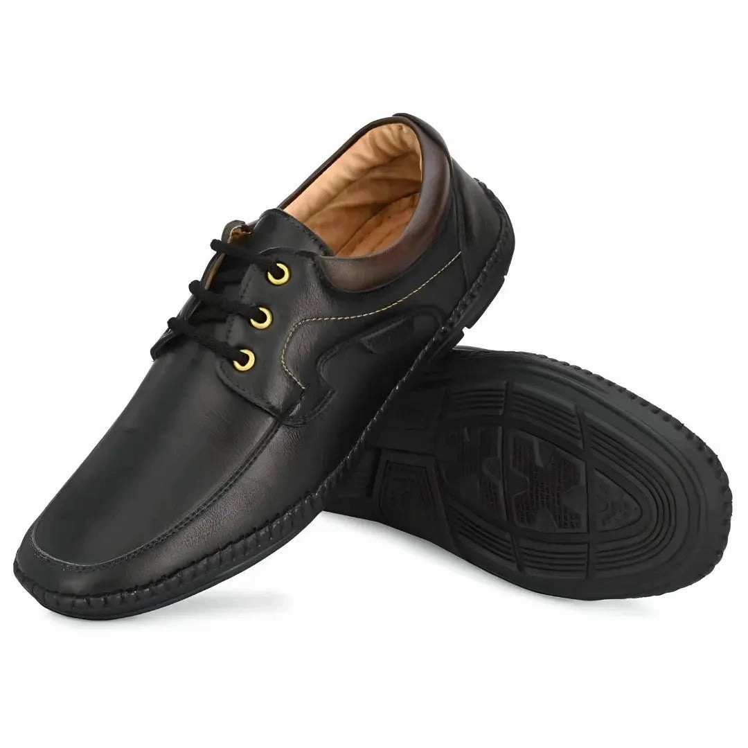 Loafers for Men, Rising Wolf Daily Wear Mens Loafers Black Color Loafers Shows