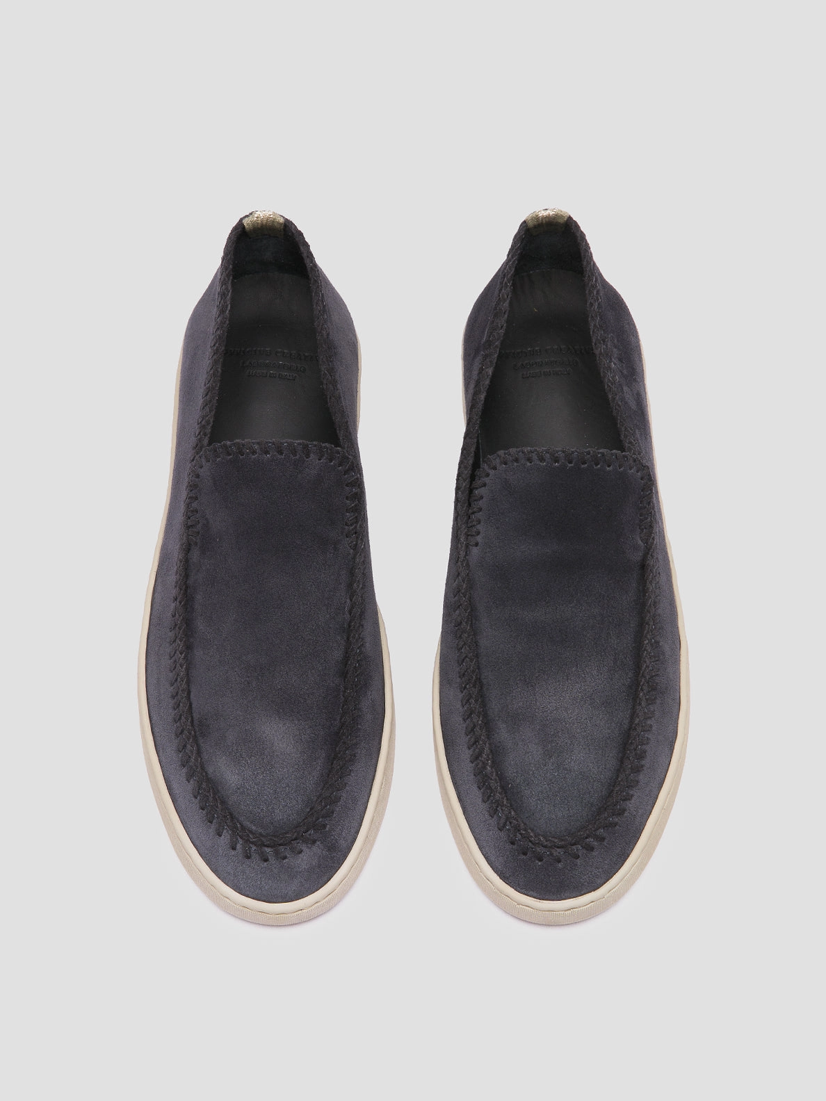 HERBIE 011 - Blue Suede Penny Loafers Best Tassel Loafers