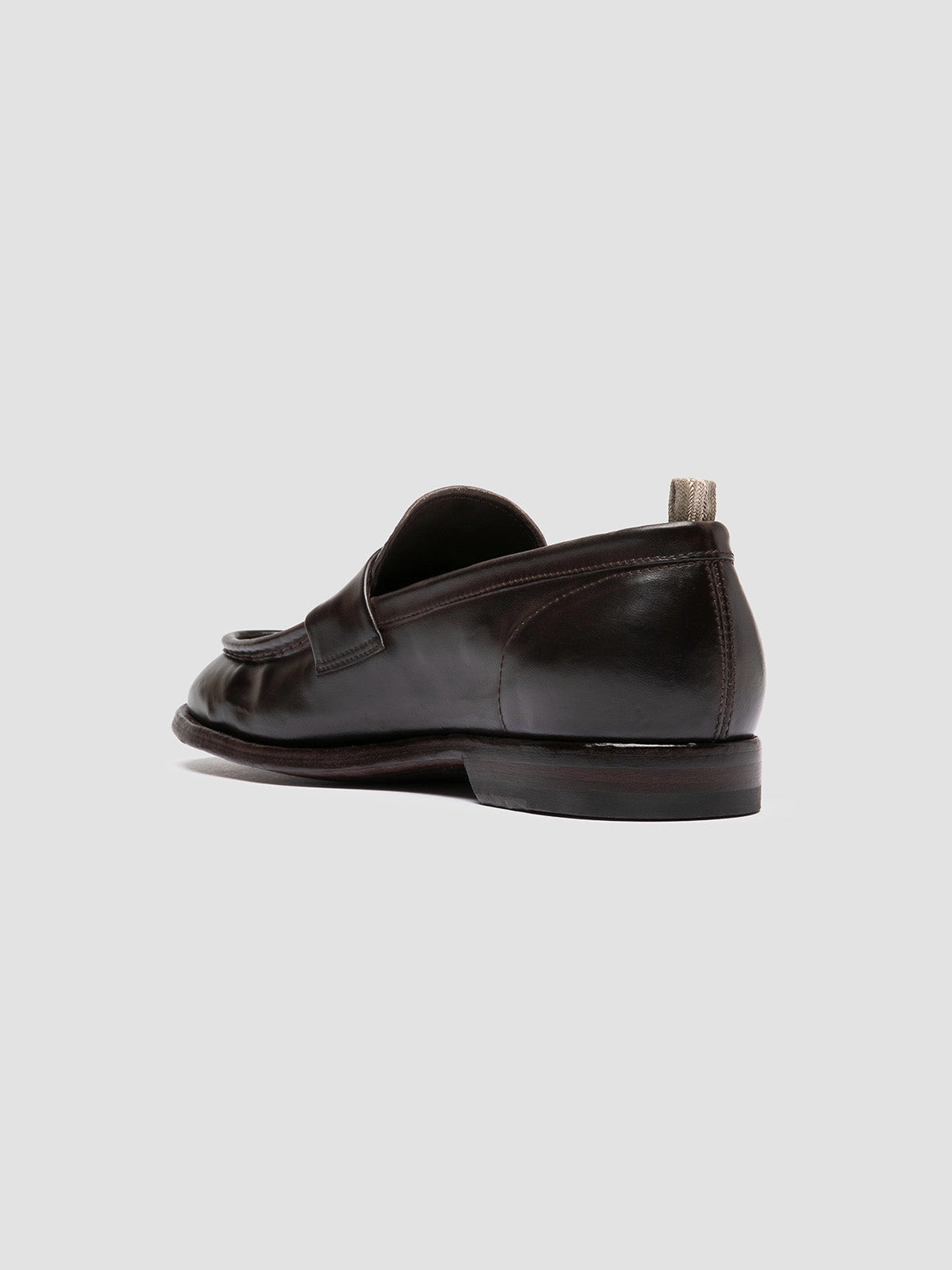 SOUND 001 - Brown Leather Penny Loafers Loafers With Trousers