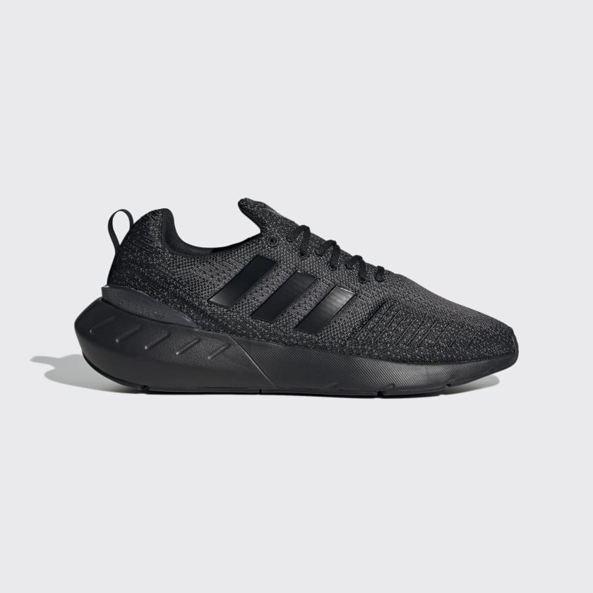 Adidas - Men's Swift Run 22 Core Black/ Core Black/ Grey Five Adidas Shoes Boost