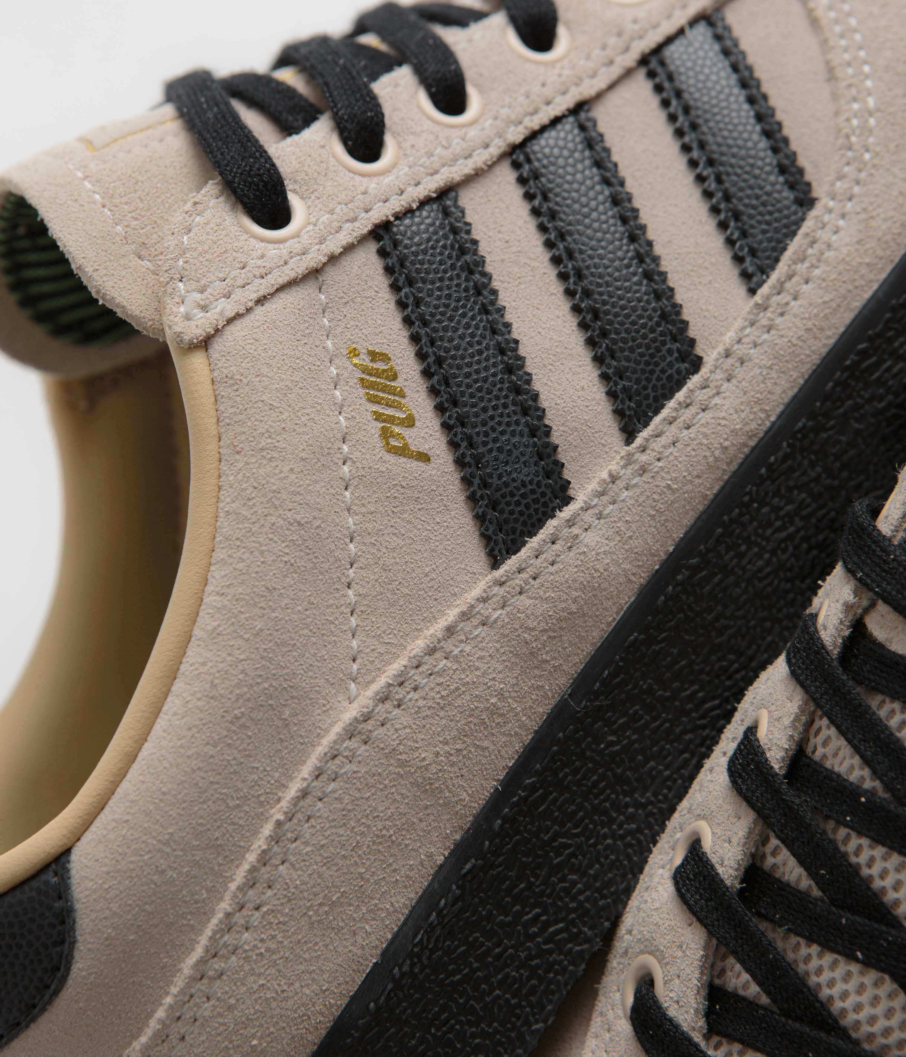 Adidas Puig Indoor Shoes - Wonder Quartz / Core Black / Chalk White Ambition Adidas Shoes