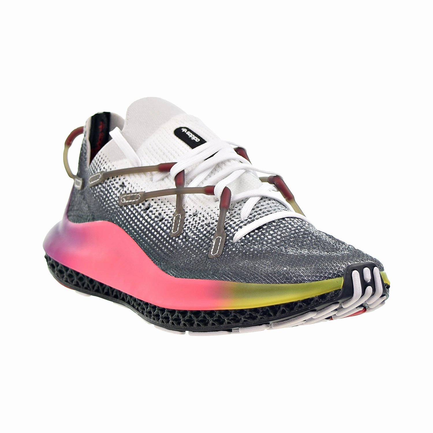 Fashion Sneaker Adidas Shoes Adidas 4D Fusio Men's Shoes Cloud White-Ultra Purple-Core Black