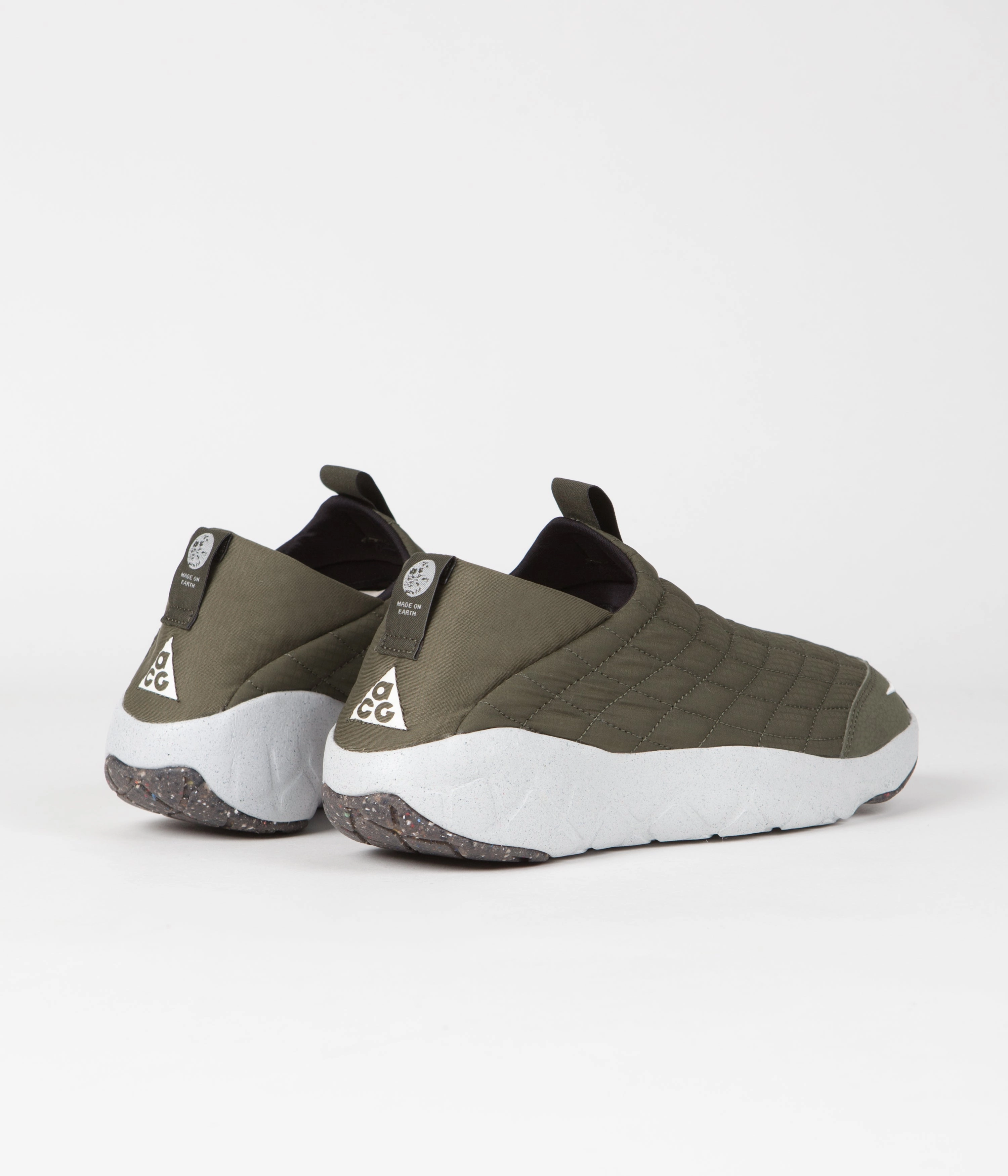 Nike ACG Moc 3.5 Shoes - Cargo Khaki / Summit White - Cargo Khaki Asics Tennis Shoe Laces