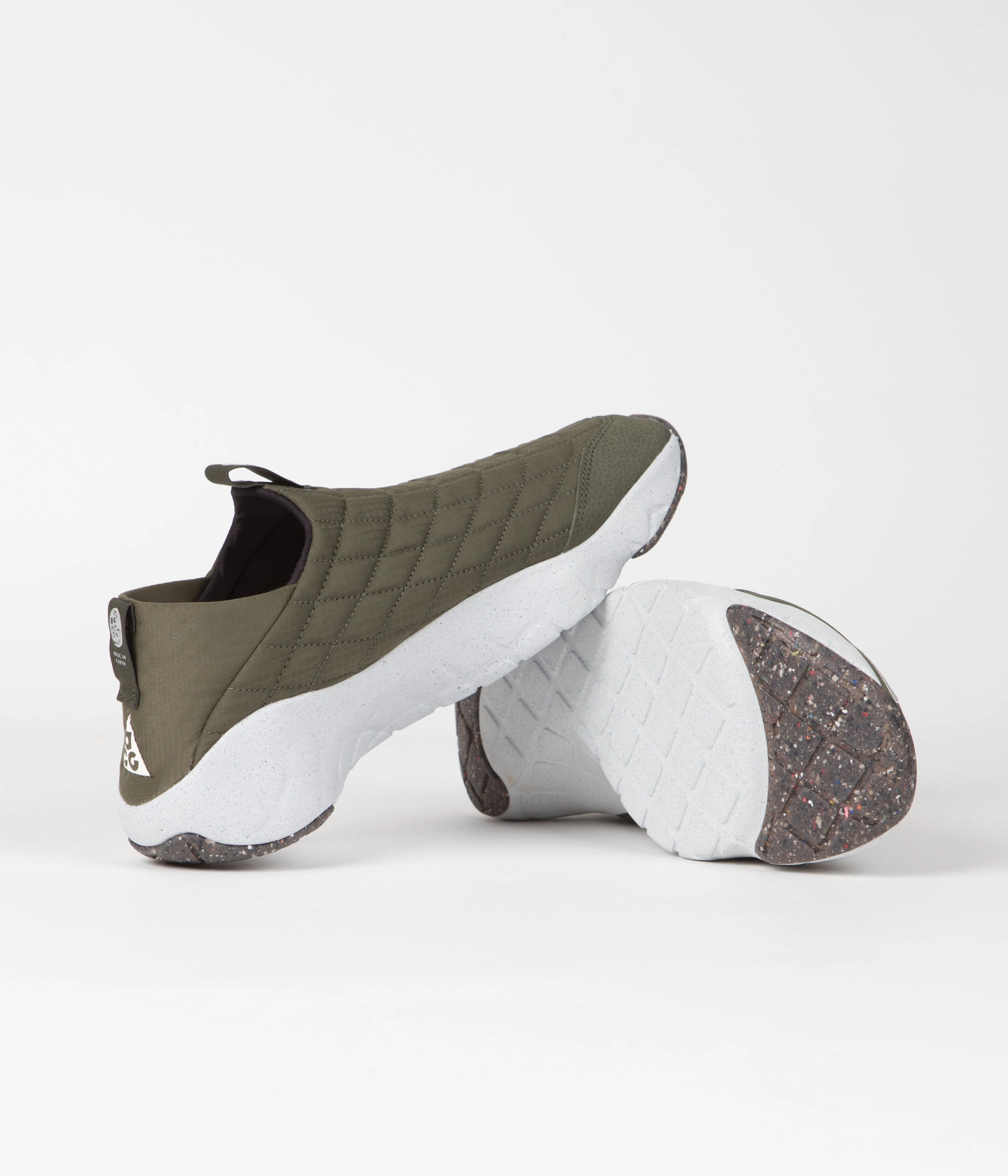 Nike ACG Moc 3.5 Shoes - Cargo Khaki / Summit White - Cargo Khaki Compare Asics Gel Running Shoes