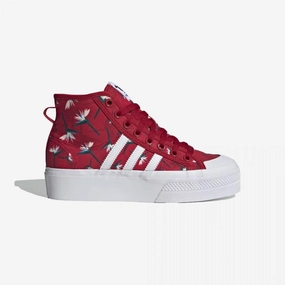 Adidas Originals | WMN'S NIZZA PLATFORM MID W  { POWRED/CBLACK F50 Adidas Indoor Soccer Shoes